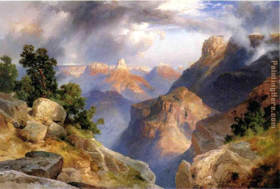 Thomas Moran Grand Canyon 1912